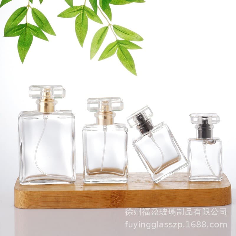 30ml Glass Perfume Bottle 50ml Cosmetic Essential Oil Spray Empty Bottle 100ml Designer-Style Perfume Refill Bottle