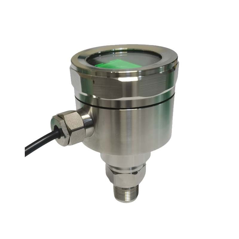 2088 Type Full Stainless Steel Shell Digital Display Explosion-Proof Pressure Transmitter, Marine Corrosion-Resistant Temperature and Pressure Integrated Sensor