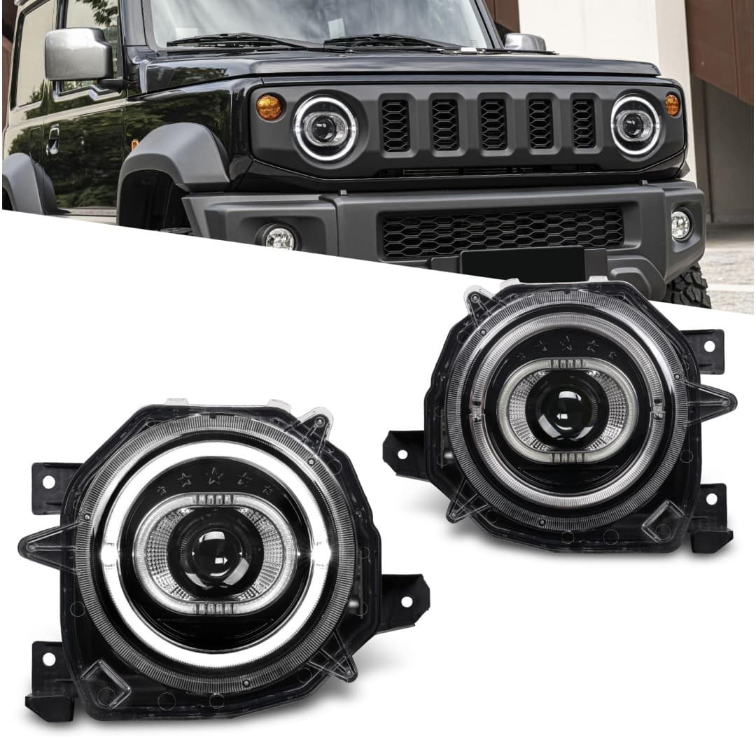 Suitable for JB64 Sierra JB74 lamp modification Jimny with DRL LED Jimny headlight assembly
