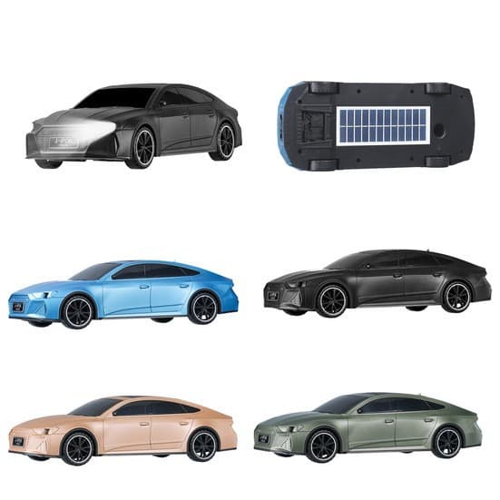 Foreign Trade Africa P337S Car Model Solar Bluetooth Speaker Portable Outdoor Radio Card Speaker LED Light