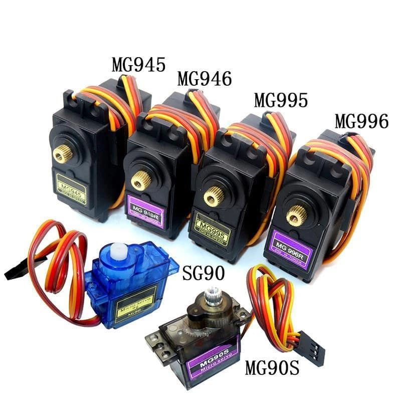 MG995 / MG996R / MG946R / Metal Standard Servo / 180 Degree Digital Robot 20KG Servo