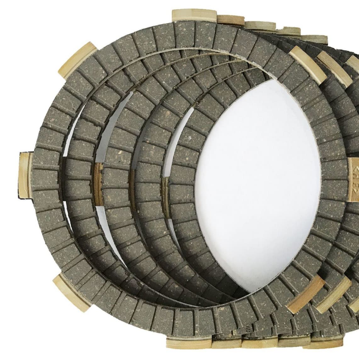 Genuine HF Motorcycle Rubber Friction Pads CG125 CG150 CG200 LB200 Genuine Product Guaranteed