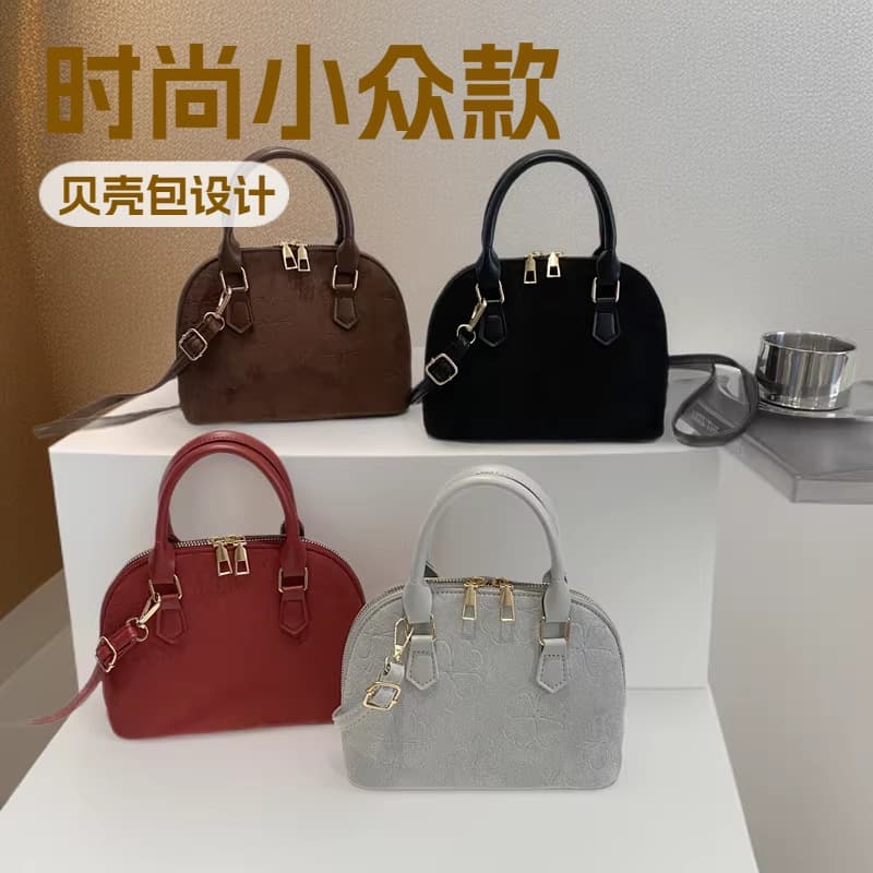 Women's Bags 2026 Spring Summer New Style Personalized Retro High-End Single Shoulder Crossbody Bag Fashion Niche Design Handbag