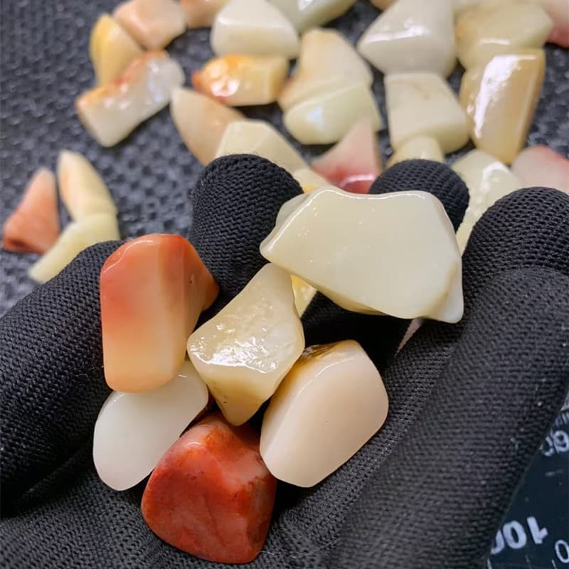 Shoushan stone rough stone, hibiscus stone, natural stone seal, cultural creation, gold and stone seal cutting, calligraphy and painting, introductory chapter, leisure chapter