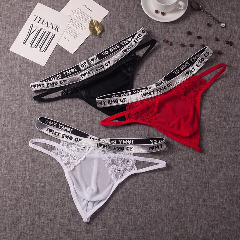 Wholesale men's sexy underwear factory supply, men's iron ring simple sexy T-back G28#