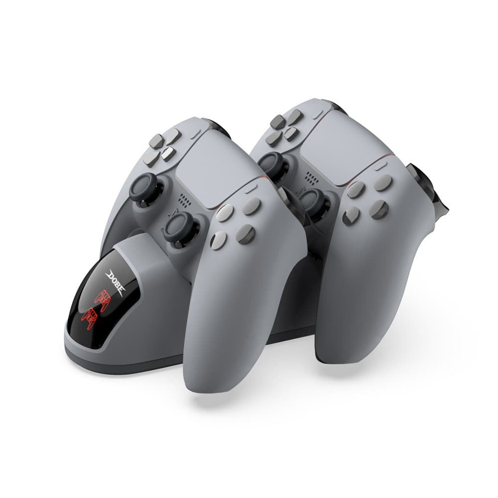 PS5 controller base charger with LED indicator light PS5 wireless game controller locomotive double base charger PS5 charger