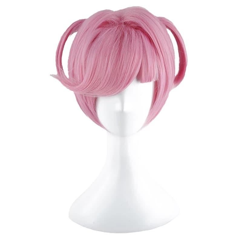 Doki Doki Literature Club Cosplay Wig Pink Short Hair Wig