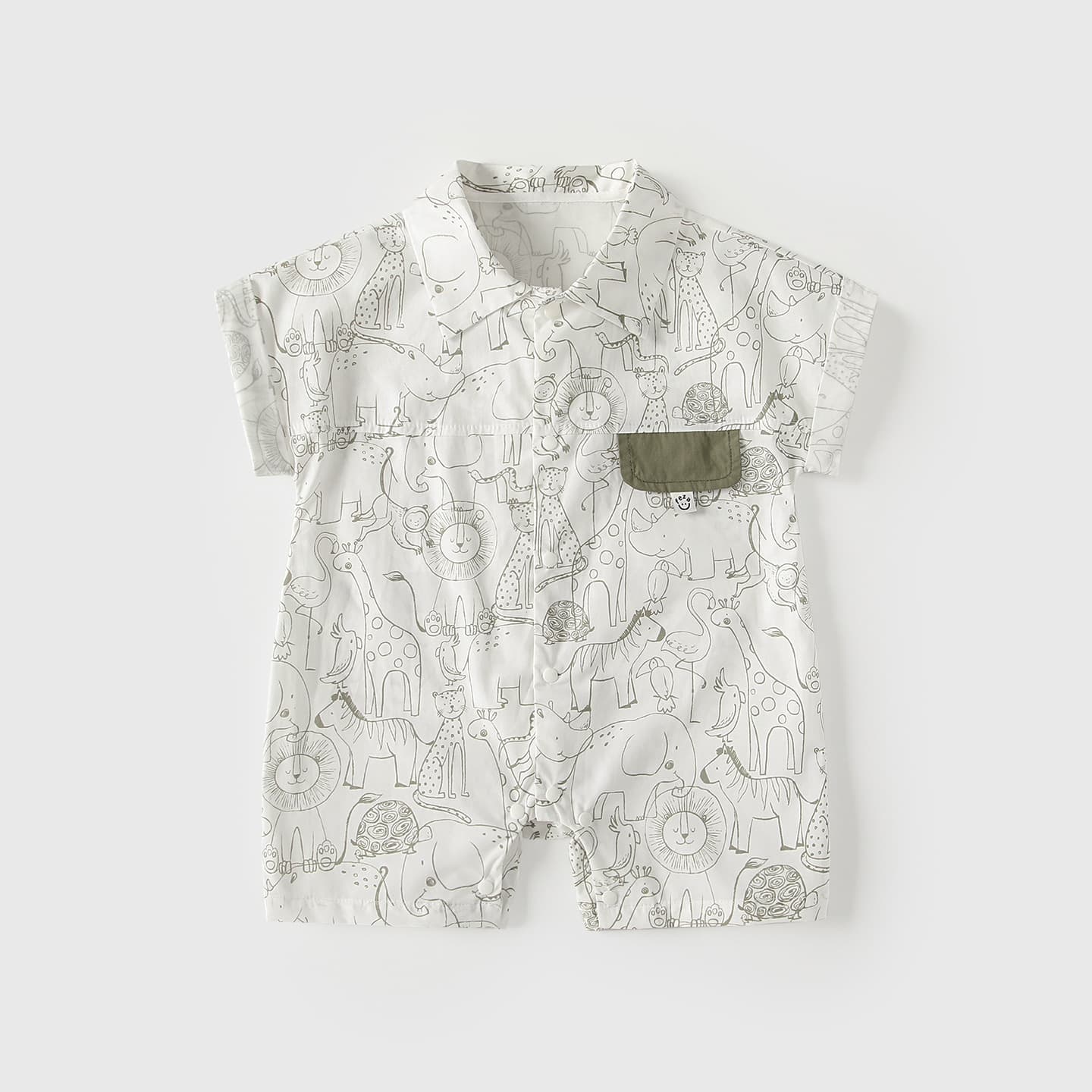 Baby clothes, summer clothes, thin newborn onesies, boys' super cute work clothes, handsome clothes for going out
