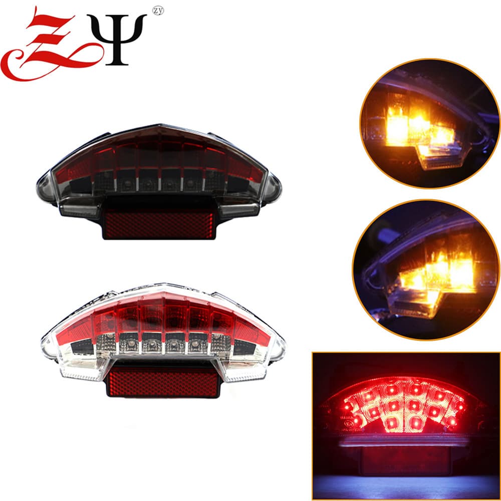 Compatible with BMW R1200GS F800GT LED Modified Rear Brake with Turn Signal Function Taillight