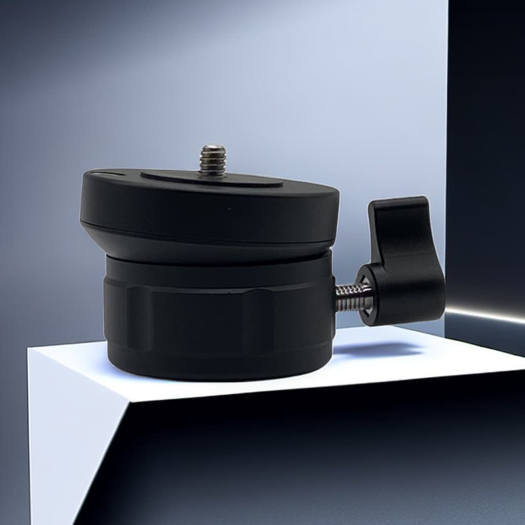 Lephoto level adjuster tripod horizontal fine-tuning base aluminum alloy hemispheric head horizontal adjustment head
