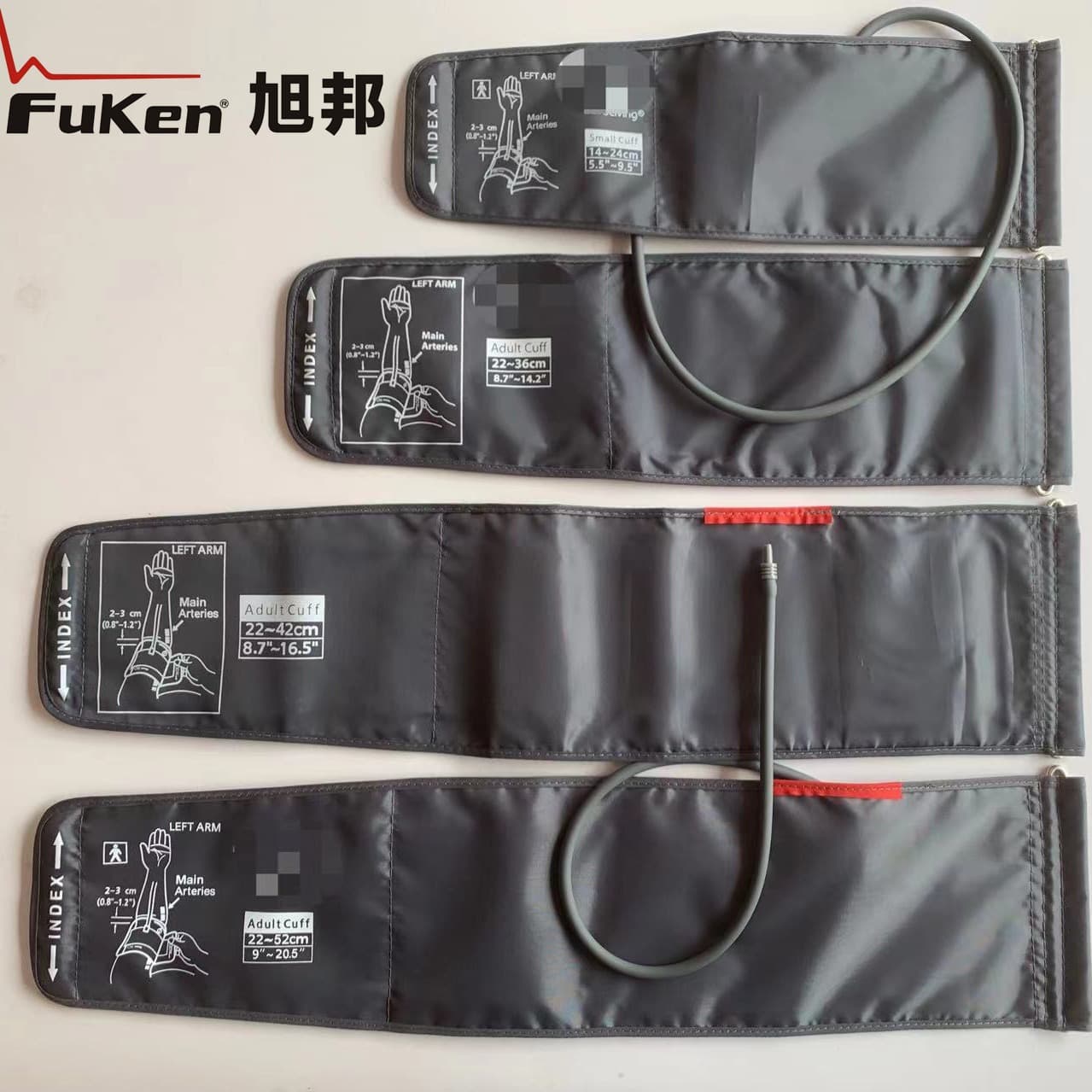 Foreign trade export XL-L-M-S universal sphygmomanometer armband, blood pressure monitor strap, blood pressure device accessories.