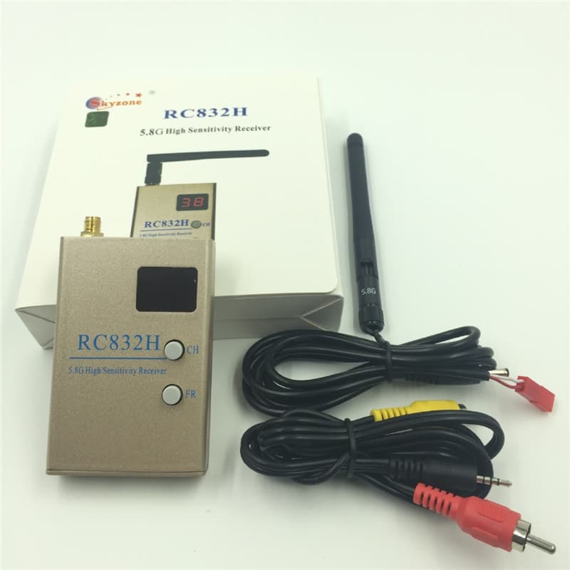 5.8G FPV 600mW Aerial Photography Wireless Audio/Video Transmission/Receiver RC832H.