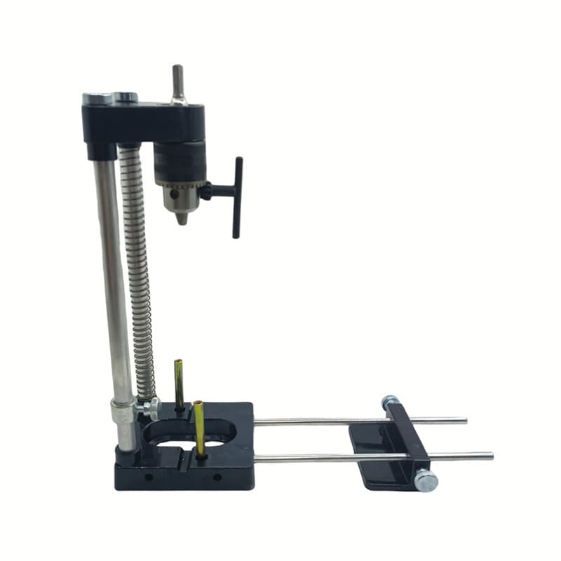 Multifunctional electric hand drill stand, electric drill turns into mini bench drill, portable drilling woodworking positioning instrument accessories