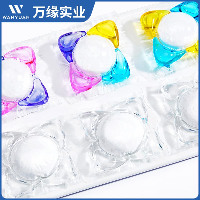 Five-chamber dishwasher pods, dishwasher companion detergent, multi-effect all-in-one, fast-dissolving oil and bacteria removal
