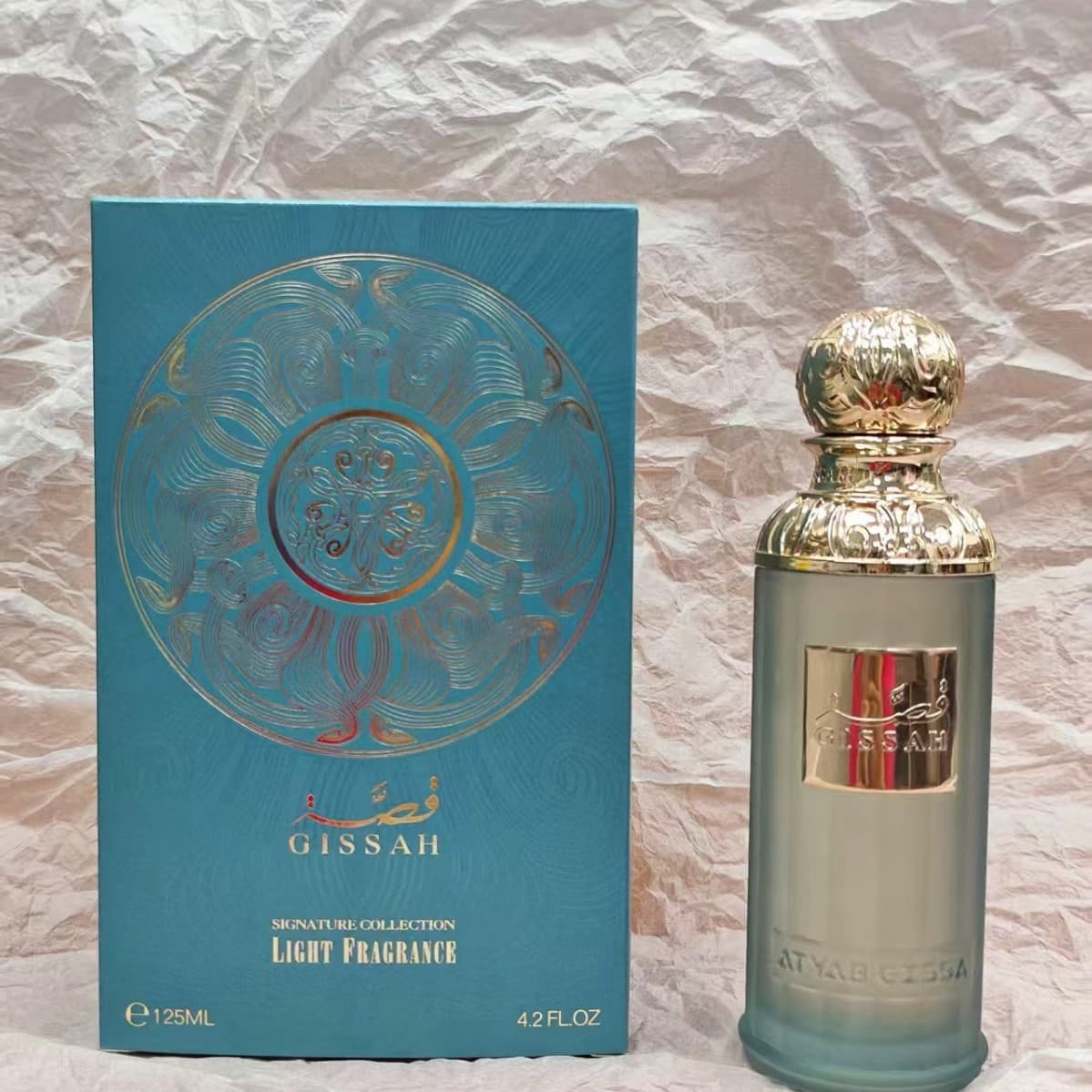 Cross-border GISSAH perfume 125ml Middle East Arabian wholesale Dubai neutral oriental fragrance light fragrance