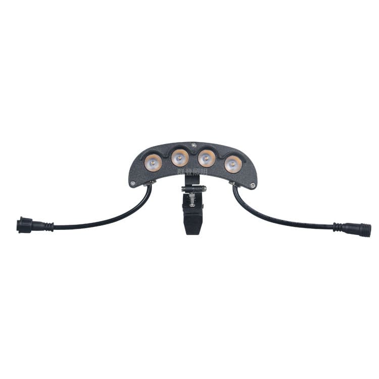 Structural Waterproof Ancient Building Roof Tile Surface Pavilion Decoration Tile Light, 4W High-Brightness LED Corrugated Light, Private Mold High-End