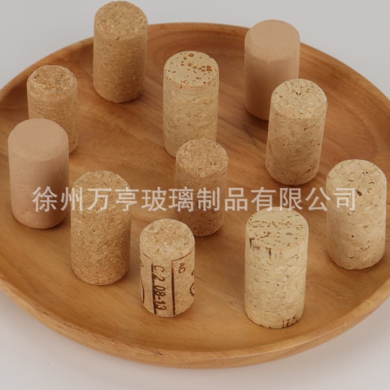 Red wine wine cork champagne stopper storage jar stopper glass bottle stopper high-density synthetic natural cork