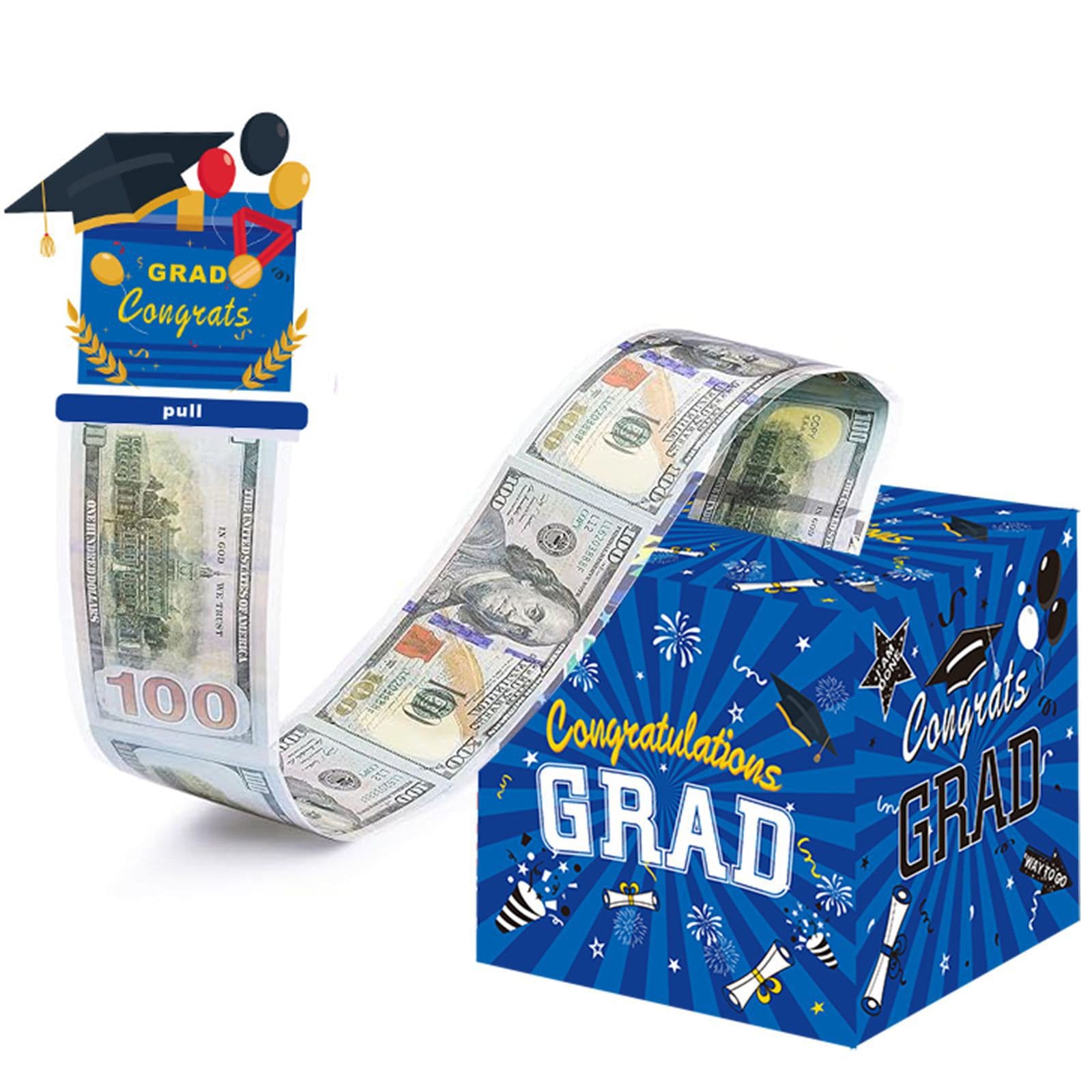 Graduation season surprise party theme decoration cash drawer money box holiday party venue atmosphere layout props