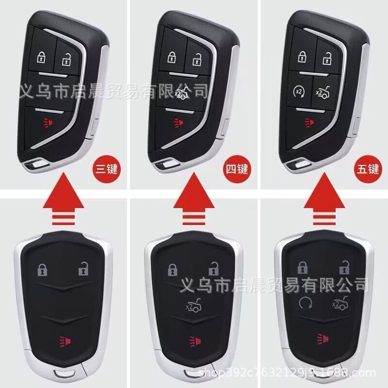 Compatible with Cadillac ATSL SRX OEM XTS CT6 XT5 Key Shell Replacement Upgrade New Style Shell