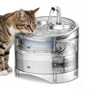 Pet Water Fountain Smart Cat Automatic Circulating Fountain Water Dispenser New Small Pet Cat Dog Supplies Factory