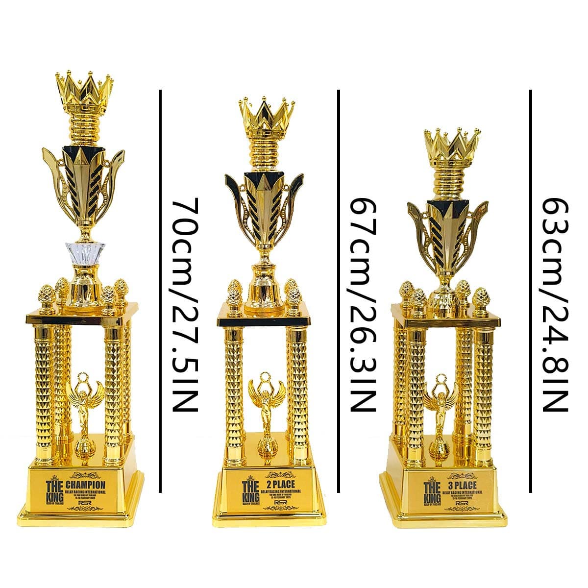 Custom Karate Trophy Taekwondo Martial Arts Boxing Model Beauty Competition Creative Plastic Grand Trophy Customized