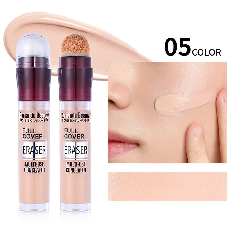 Cross-border Eraser Concealer Long-lasting Contour Stick Covers Blemishes Dark Circles Concealer Foundation Non-smudging