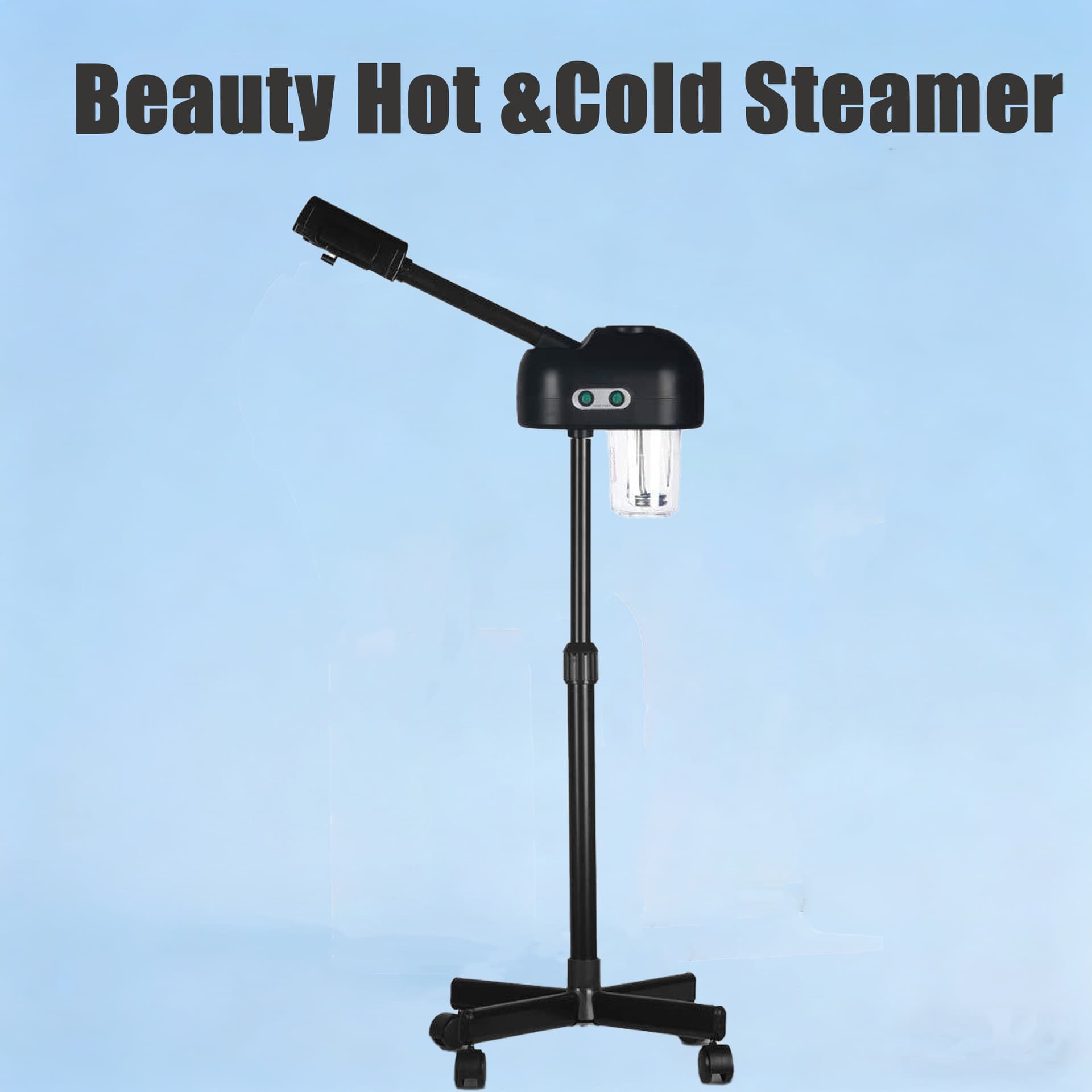 New Cross-Border Facial Steamer Beauty Device Hot Mist Sprayer Beauty Salon Facial Steamer Single Hot Spray Hydrating Mist Spa Equipment