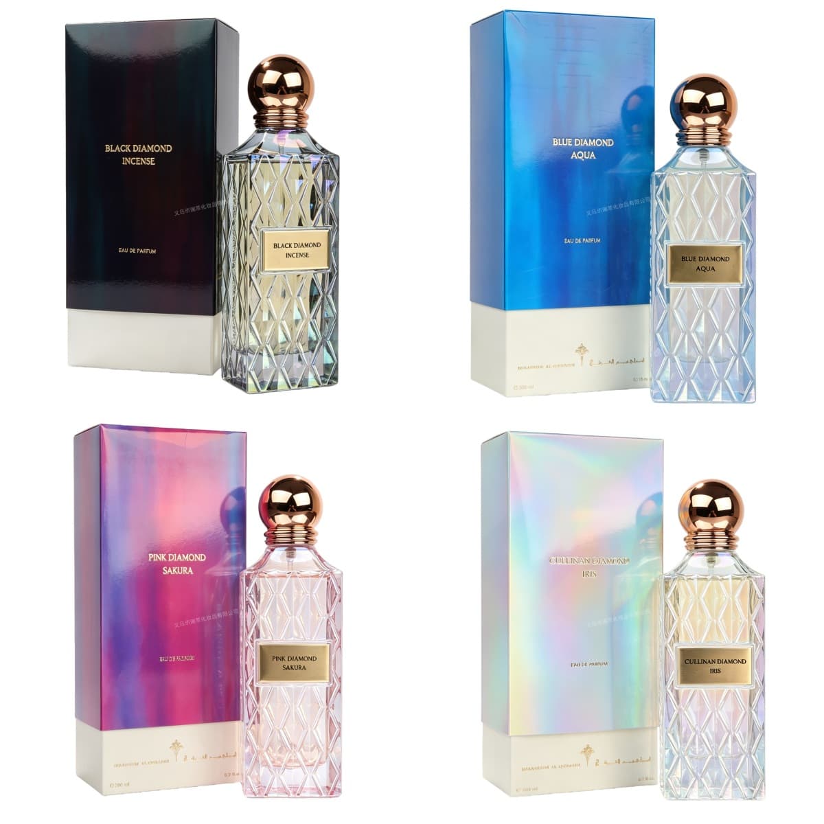 Ibraq Series Middle Eastern Arabian Perfume for Women Cross-Border Foreign Trade Perfume Wholesale in Dubai, UAE