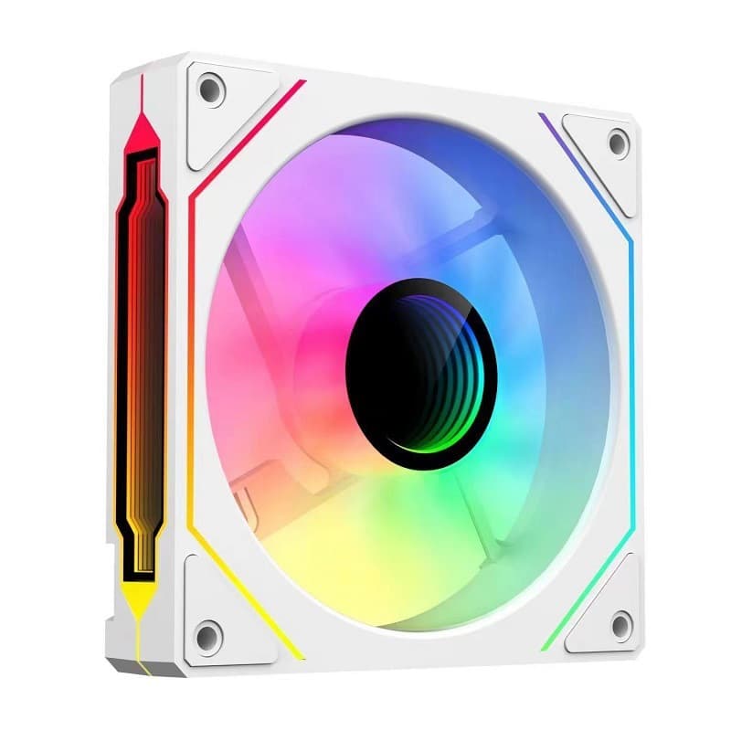 Factory Wholesale Mystic Light Sync 5V Prism 4 Pro ARGB Case Cooling Fan 5V 3-Pin 12CM Case Cooling