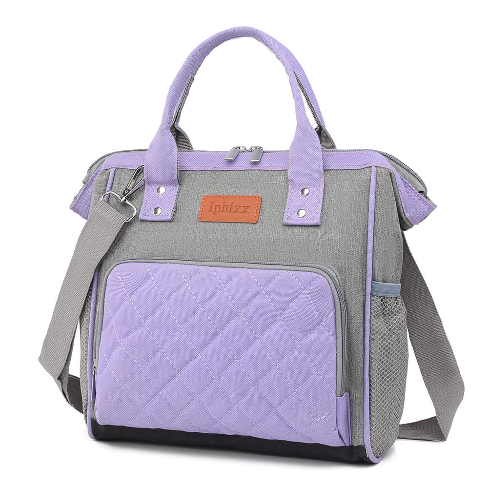 Cross-border Insulated Bag Thick Oxford Cloth Thermal Bag Outdoor Handheld Large Capacity Camping Picnic Bag Women's Mommy Bag