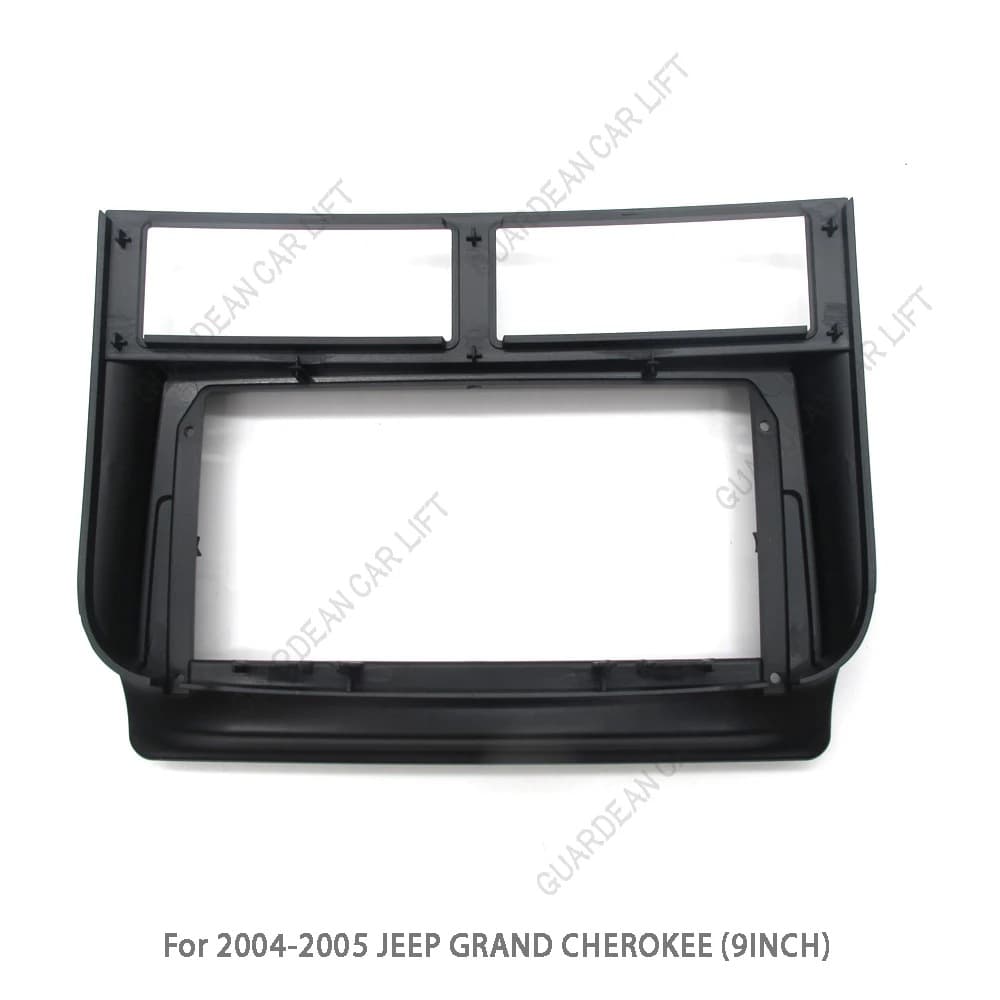 Compatible with 2004-2005 Jeep Grand Cherokee (9-inch) center console navigation bezel, Android radio frame, audio panel frame