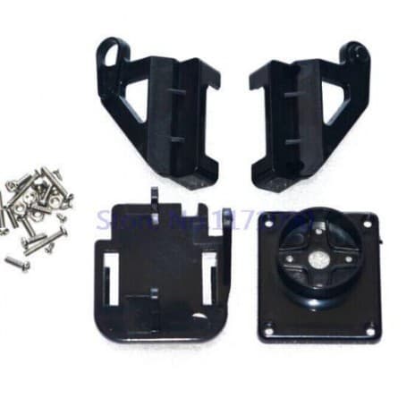 20g FPV Servo Gimbal for FPV Aerial Camera, Mini Nylon Plastic FPV Gimbal Dual-Axis Servo Gimbal