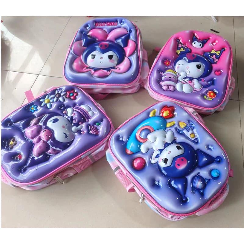 Cross-border Schoolbag Kindergarten Backpack kuluomi Girls Preschool Boys Preschool Children's Backpack