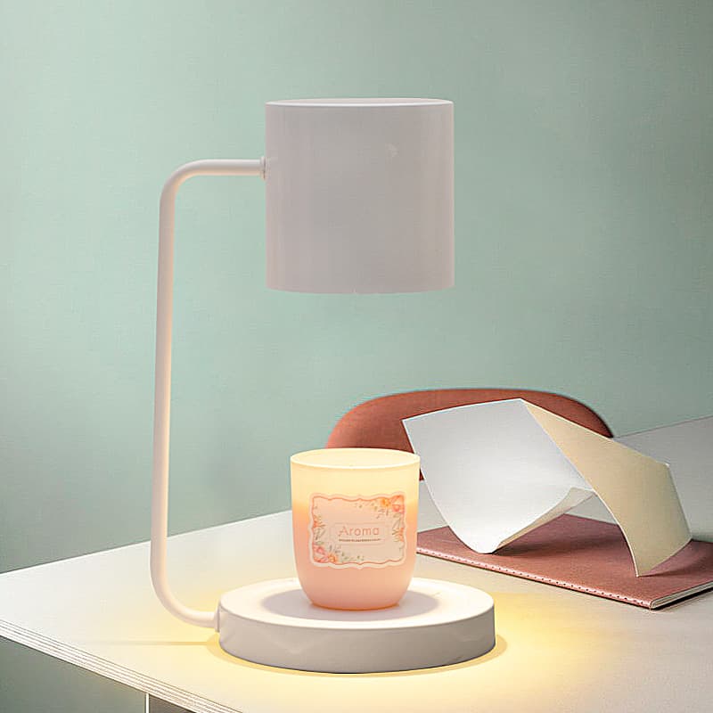 Aromatherapy Wax Melt Lamp, Flameless Fragrance Light for Bedroom Bedside, Desk, Shop, Light Luxury Decorative Table Ornament, Candle Lamp Gift