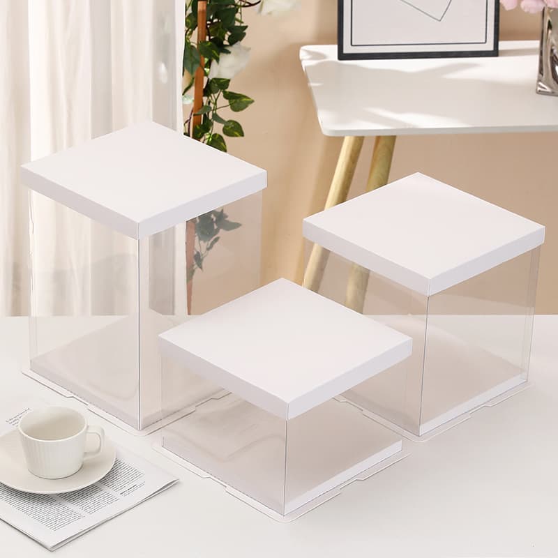 Transparent Cake Box Gift Box Transparent Box Birthday Basketball Graduation Gift Box Packaging Box Internet Celebrity
