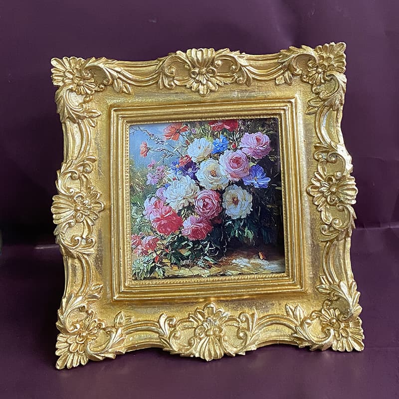 Combined wall hanging decorative picture frame resin picture frame bedroom living room entrance wall soft decoration picture frame