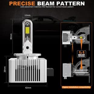 New V38LED D-Series Car Headlight D1S D2S D3S U Copper Tube Ultra Bright Headlight D4S D5 In Stock