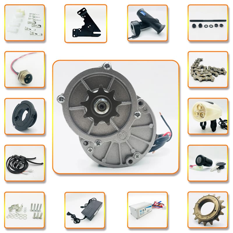 Bicycle Electric Conversion Kit 24V 250W 350W Complete Motor Controller Accessories for Bicycle Modification