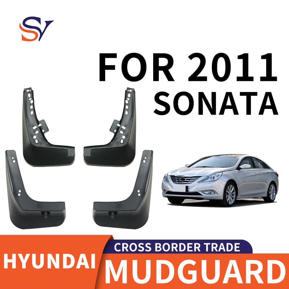 Soft Rubber Mud Flaps for 2011-2014 Hyundai Sonata
