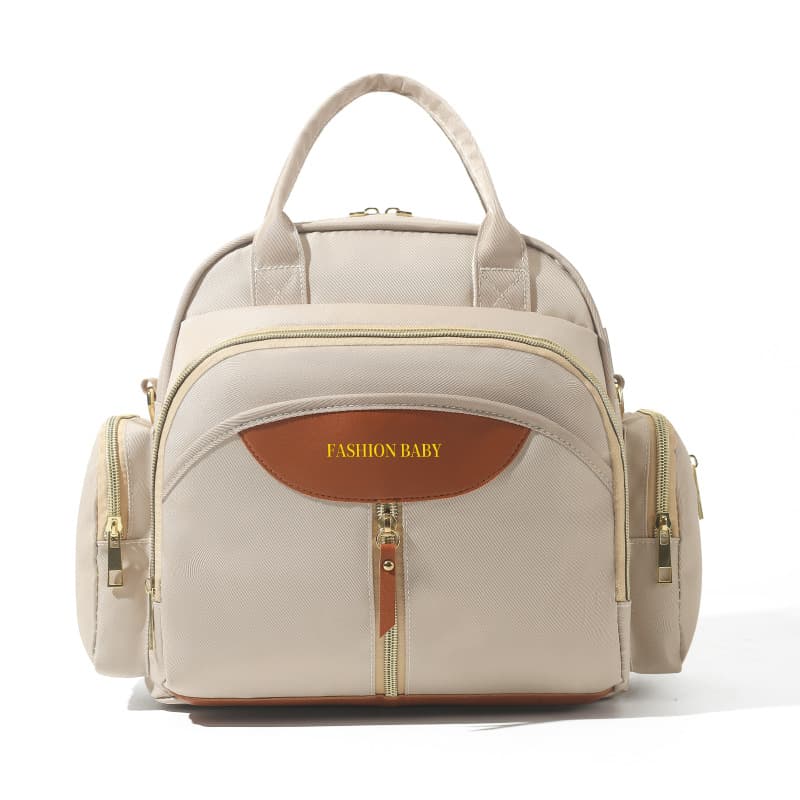 Cross-Border Lightweight Mommy Bag Handbag Crossbody Bag Fashionable Mom Portable Outing Baby Diaper Organizer Bag