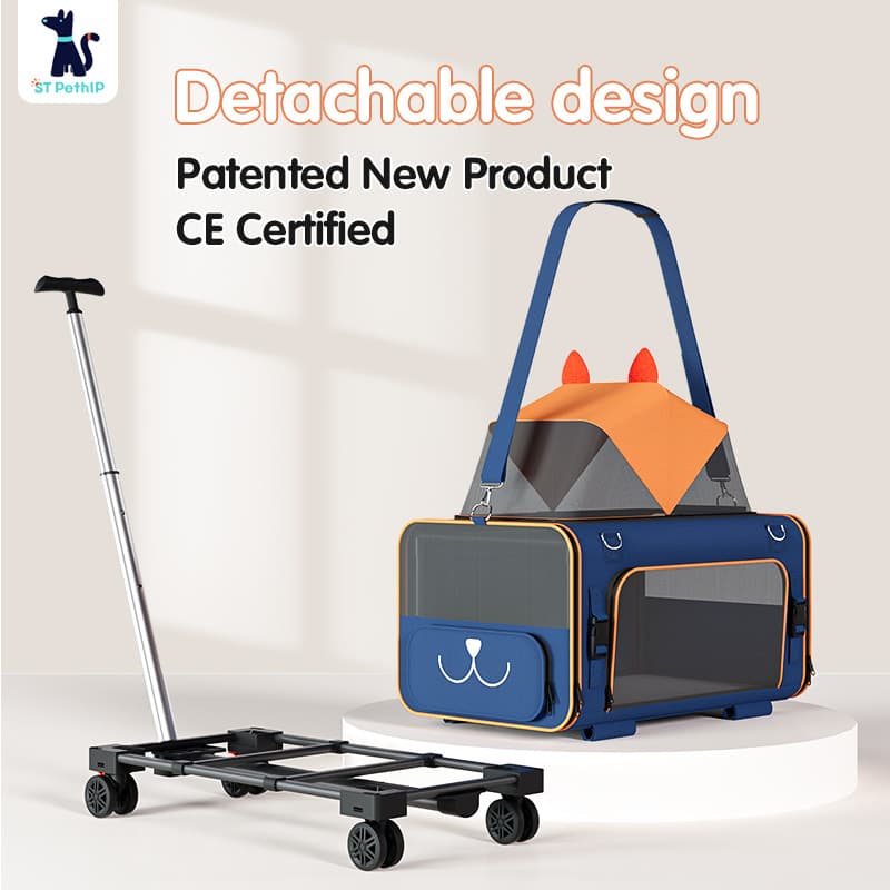 Amazon Pet Stroller Bag Kitten Shoulder Bag Dog Handbag
