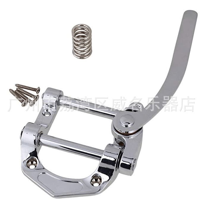 Jazz Bridge Tailpiece Bigsby Old Style Tremolo System Gold Small Tremolo Electric Guitar Zinc Alloy Tremolo