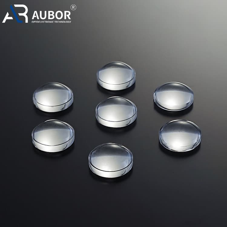 High Transmittance PMMA Double Lens for Infrared Detection Equipment, Background Suppression, Human Infrared Laser Reception Sensing Lens