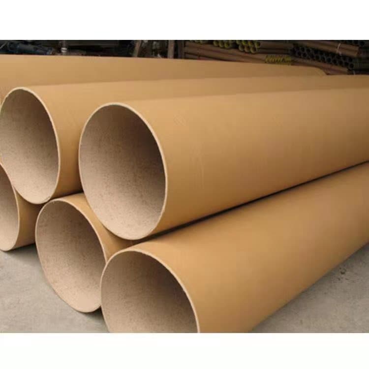 Factory supply of steel metallurgy paper tubes, high-strength compression-resistant large inner diameter rolls, large diameter paper tubes.