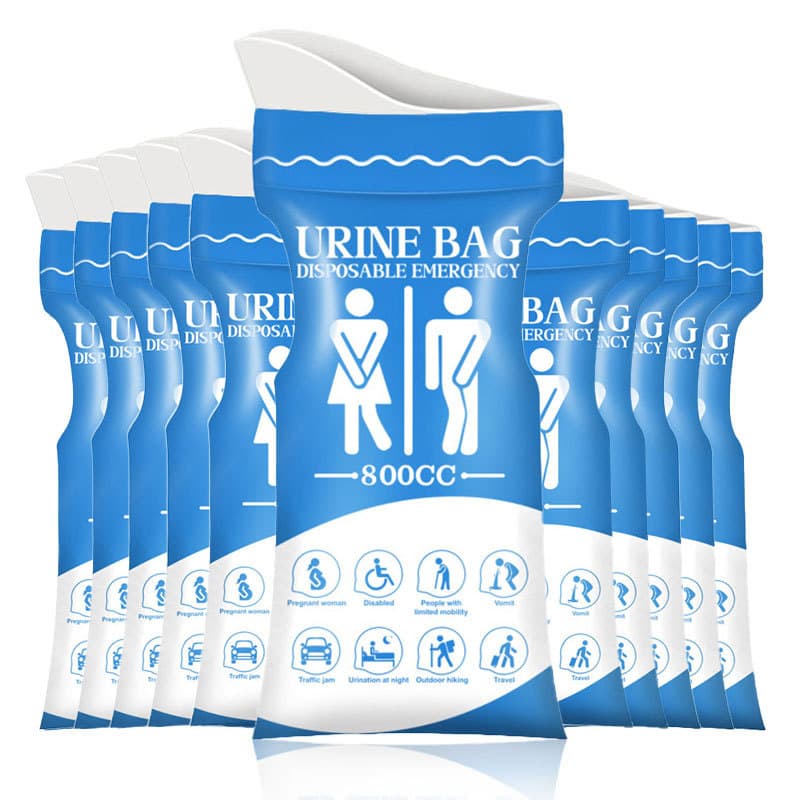 Amazon New Car Emergency Urine Bag Disposable Portable Urine Bag Unisex Long-Distance Travel Urine Bag