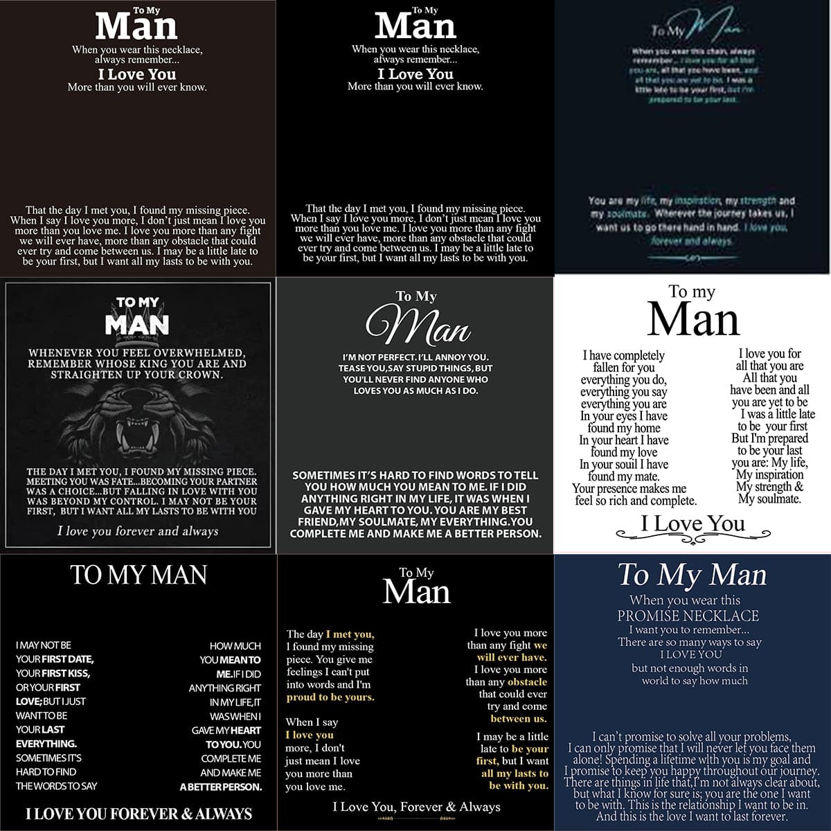 Cross-border European and American fashion personality trend gift for men Tomyman accessories gift card postcard greeting card