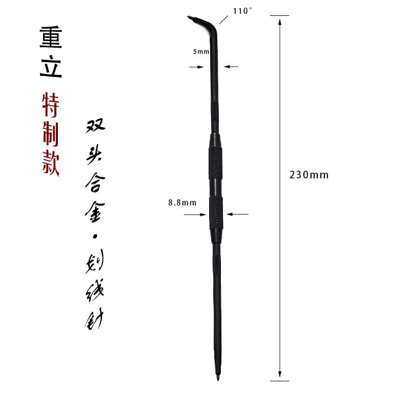 Factory Supply Scriber Heavy Duty Special Precision Marking Tool Sharp Double-Ended Scriber Fine Steel Needle Super Hard