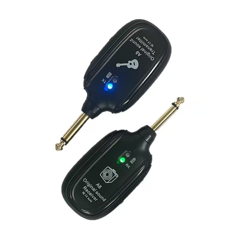 Cross-border A8 Guitar Wireless Transmitter Electric Guitar Wireless Transmitter Electric Wind Instrument Bass Transceiver Musical Instrument Accessories