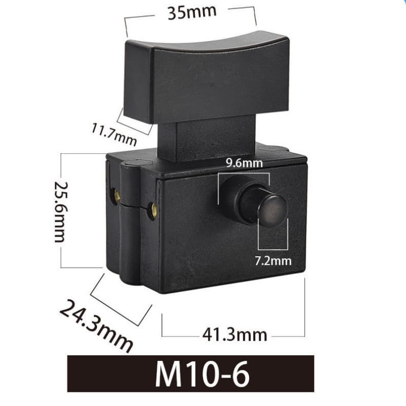 355 Cutting Machine Switch Cutting Machine Large Cap 10A Switch Aluminum Saw Machine 10A Switch Electric Tool Switch
