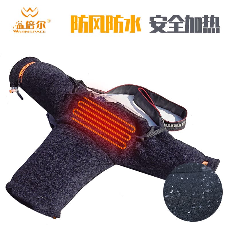 Electric Heated DSLR Cover for Mirrorless Cameras - Warm, Cold-Proof, Sand and Dust Resistant, Freeze Protection for Winter Photography